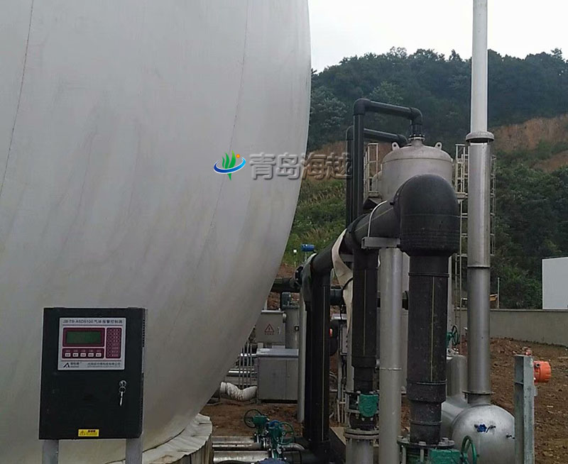 甘肅玉門沼氣柜2000立方農(nóng)村秸稈集中供氣發(fā)電項目